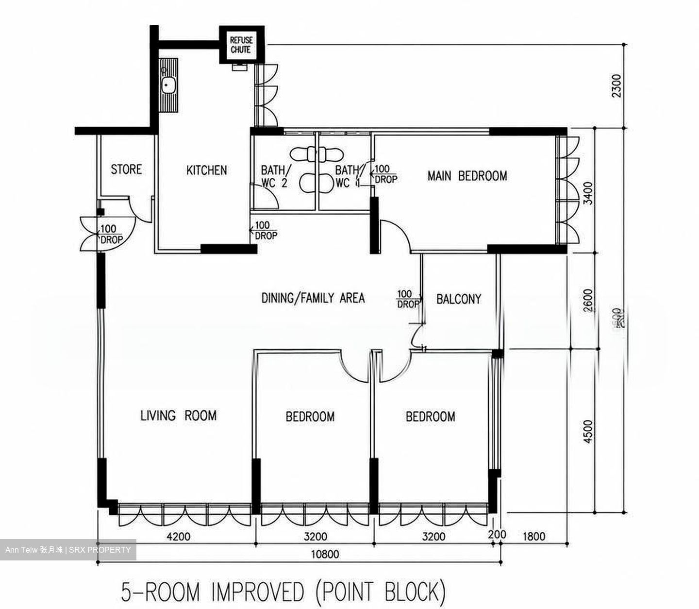 Blk 101 Ah Hood Gardens (Toa Payoh), HDB 5 Rooms #630113451